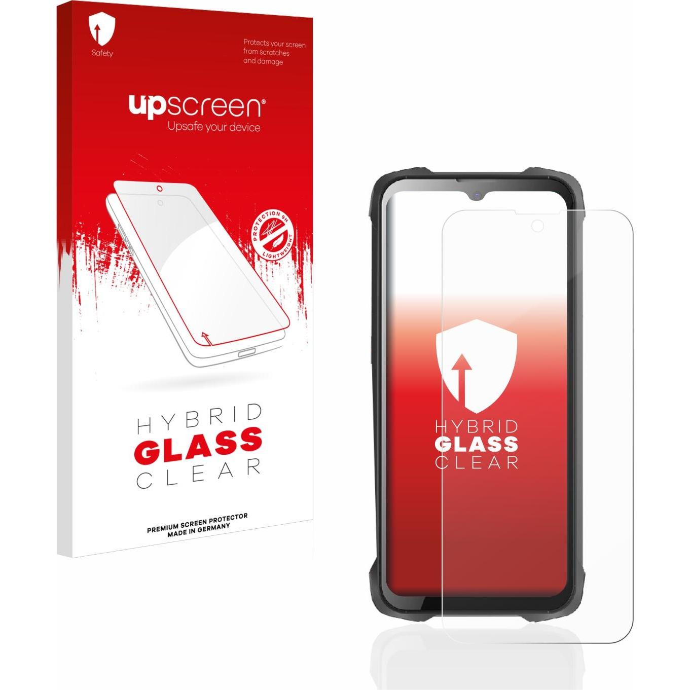 upscreen Scratch Shield (1 Stück, Cubot King Kong 9), Smartphone Schutzfolie, Transparent