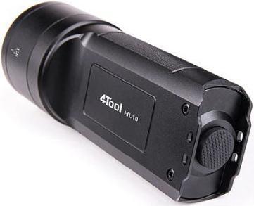 Actual product image Nextorch Taktische LED-Taschenlampe HL10, 10'000 Lumn (inkl. Akku) (13.40 cm, 10000 lm)