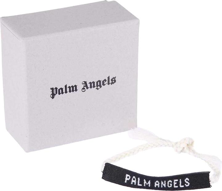 Actual product image Palm Angels Logo Bracelet (100% synthetic material)
