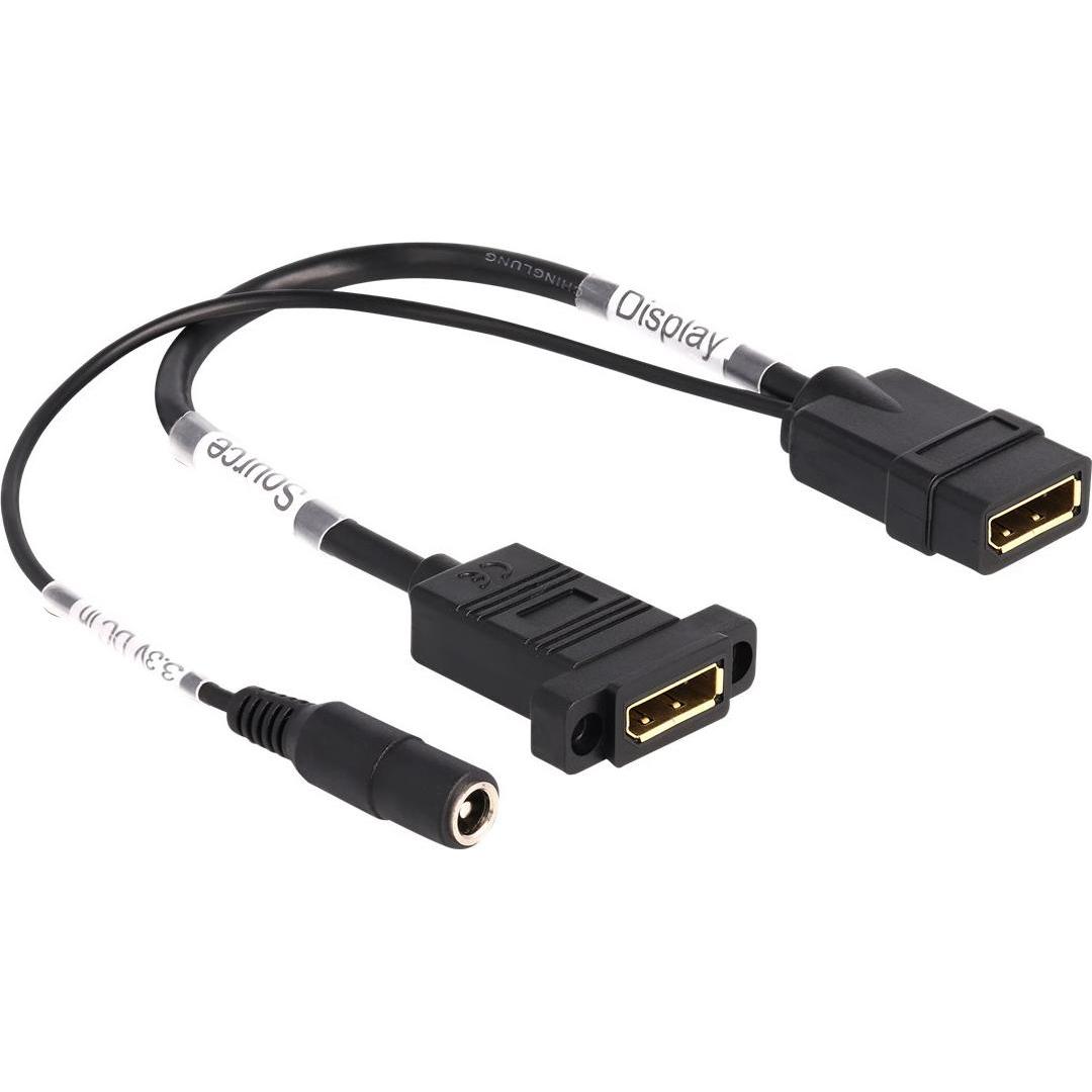 Delock DisplayPort-Kabel (0.30 m, DisplayPort), Video Kabel