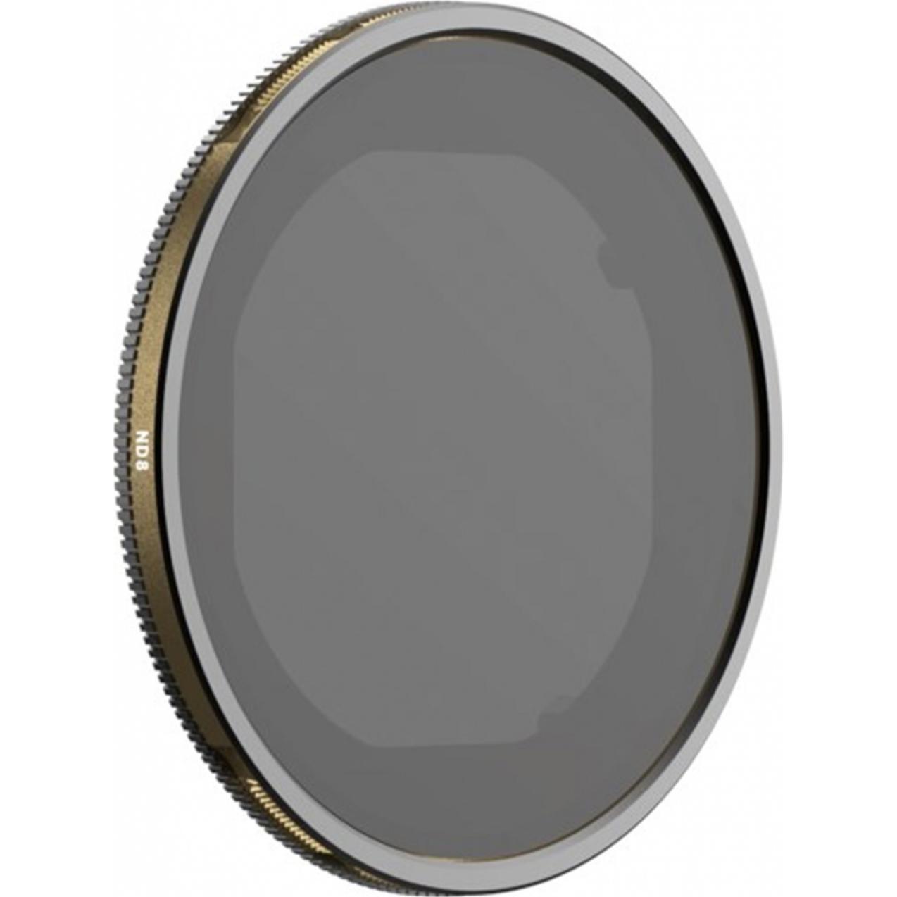 PolarPro LiteChaser Pro ND8 Filter (49 mm, ND- / Graufilter), Objektivfilter, Mehrfarbig