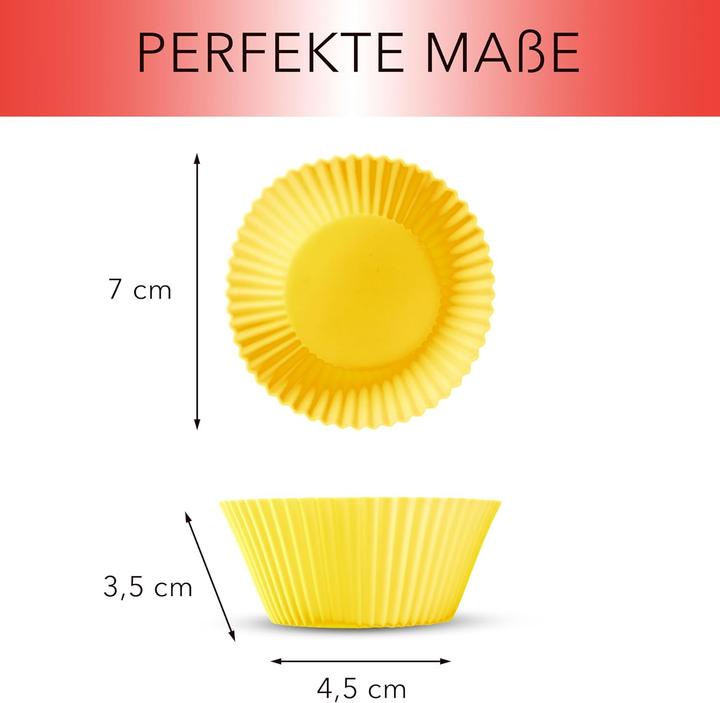 Produktbild Avanua Wiederverwendbare Silikon-Muffinförmchen