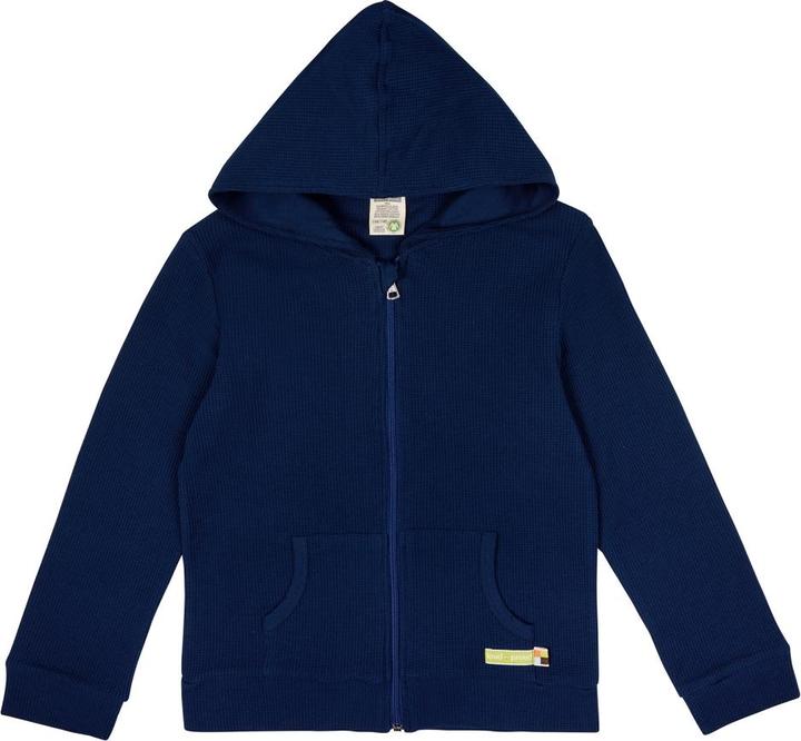 Produktbild loud + proud Kapuzenjacke Waffelstruktur (158, 164)