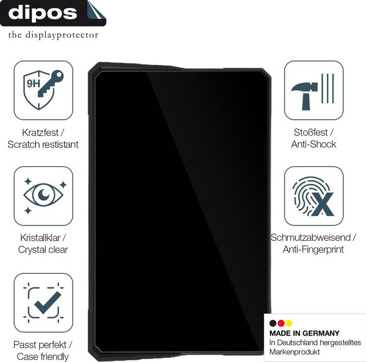Actual product image Dipos Anti-Shock Screen Protector Clear