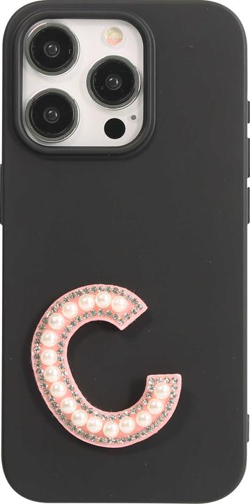 Produktbild PhoneLook Sticker Aufkleber für Handy/Tablet/Computer 3D Pearls Buchstabe C