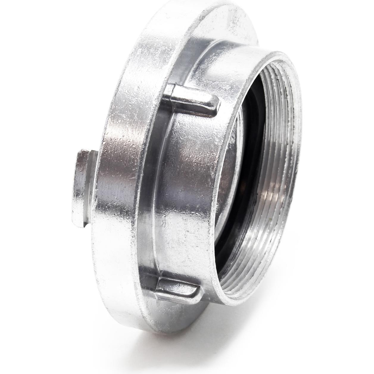 Wiltec, Schlauchanschluss + Schlauchverbinder, Storz Kupplung B 89mm Festkupplung 75-B Innengewinde 3"X3" BSP Aluminium ...