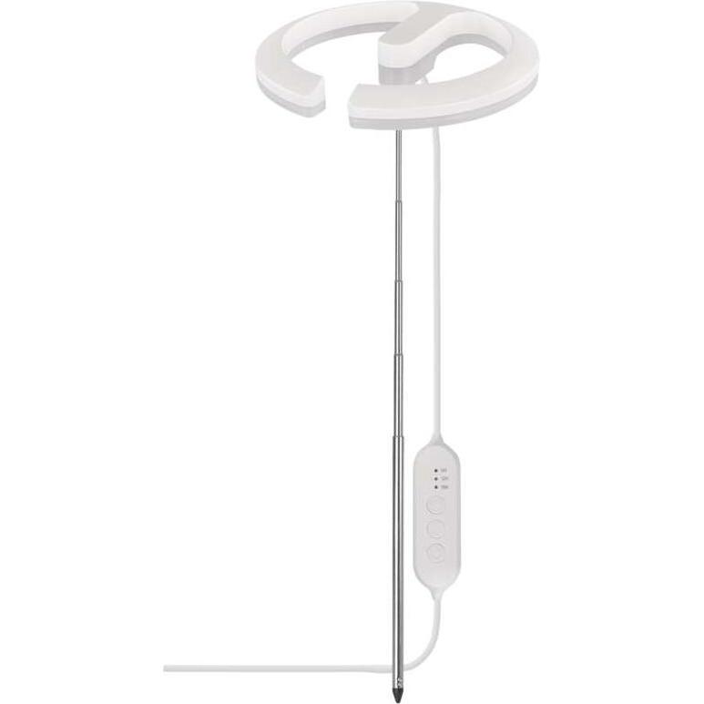 Emos, Lampada per piante, Pflanzenlampe LED Vollspektrum, 39 LEDs, für Innenräume, mit Zeitschaltuhr, dimmbar (LED, 5 V)