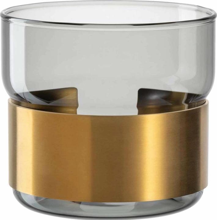 Produktbild Leonardo Tischlicht Silenzio 19 cm, Gold/Transparent (1 x)