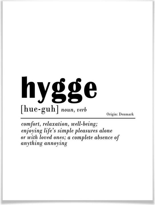 Produktbild Trenddeko Hygge (60 x 80 cm)