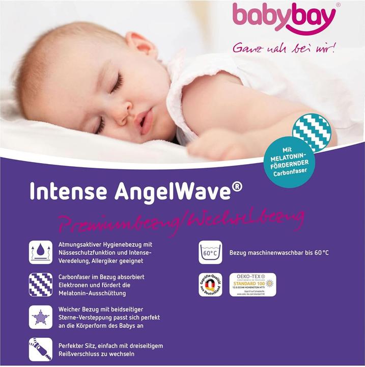 Actual product image Babybay Premiumbezug Intense AngelWave