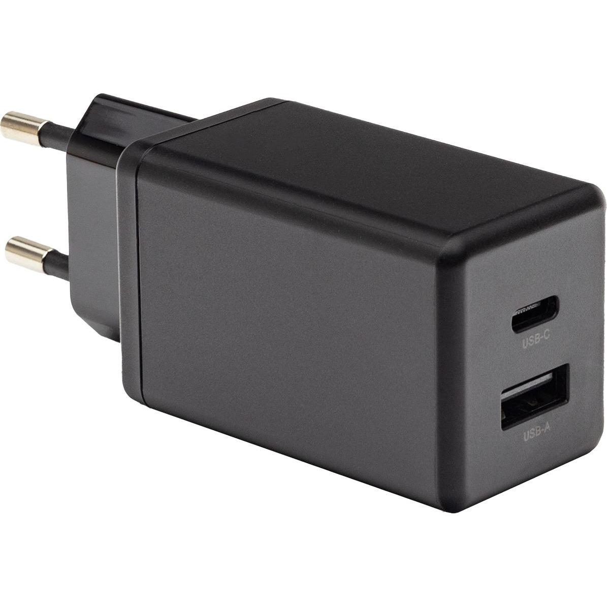 Patona GAN PD 45W USB-C + A Nero (45 W), Caricatore USB, Nero