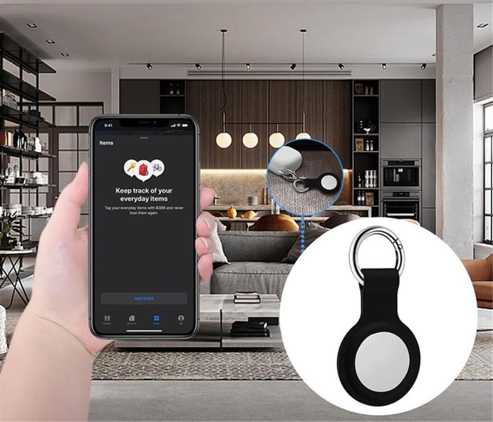 Produktbild CoverKingz Schlüsselanhänger für Apple AirTags 2021 - Air Tag Cover - Reusable Airtag Hülle