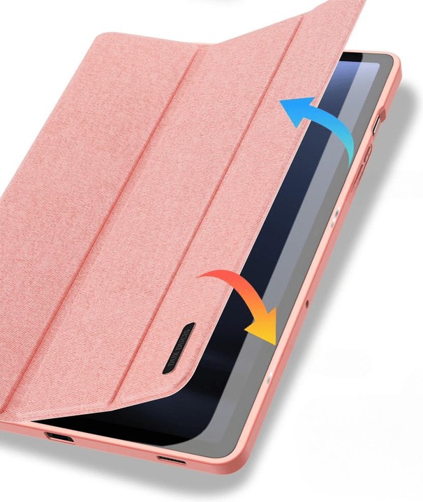 Actual product image Dux Ducis Domo Series Leather Book Cover Case (Galaxy Tab S9 FE+)
