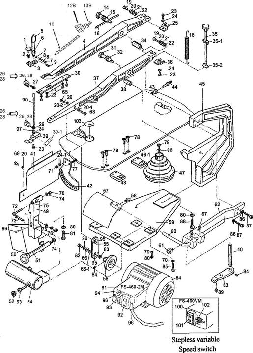 Actual product image Proton Dekupiersäge FS-460VM