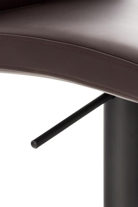 Actual product image CLP Bar stool Cadiz imitation leather black, brown