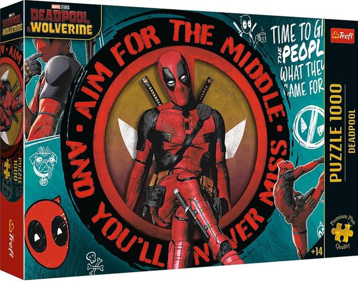 Produktbild Trefl Puzzle Premium Plus 1000 - Marvel Dedpool (1000 Teile)