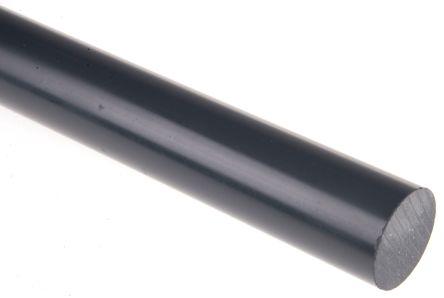 Actual product image RS PRO Grey Polyvinyl Chloride PVC Rod, 1m x 30mm
