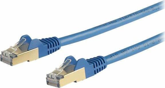 Produktbild StarTech Patch Cable Cat6a 2m Blue (STP, CAT6a, 2 m)