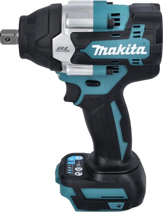 Actual product image Makita DTW 701 RT1J Battery impact wrench 18 V 700 Nm 1/2" XPT Brushless + 1x battery 5.0 Ah + (Rechargeable battery operated)