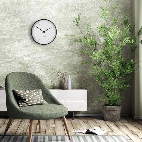 Image du produit Kienzle DCF Funk-Wanduhr Modern weiss, 25 cm (25 cm)