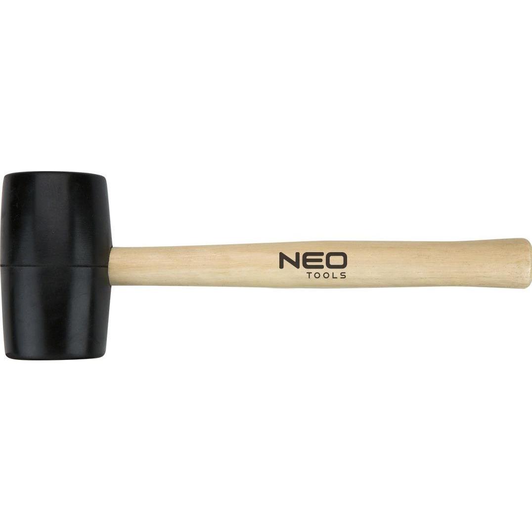 Neo, Hammer, Gummihammer mit Holzgriff 680g 337mm (25-063) (774 g)