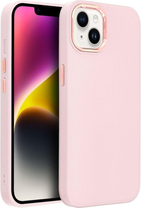 Produktbild OEM Back panel cover FRAME Case for XIAOMI Redmi Note 9 powder pink (Xiaomi Redmi Note 9)