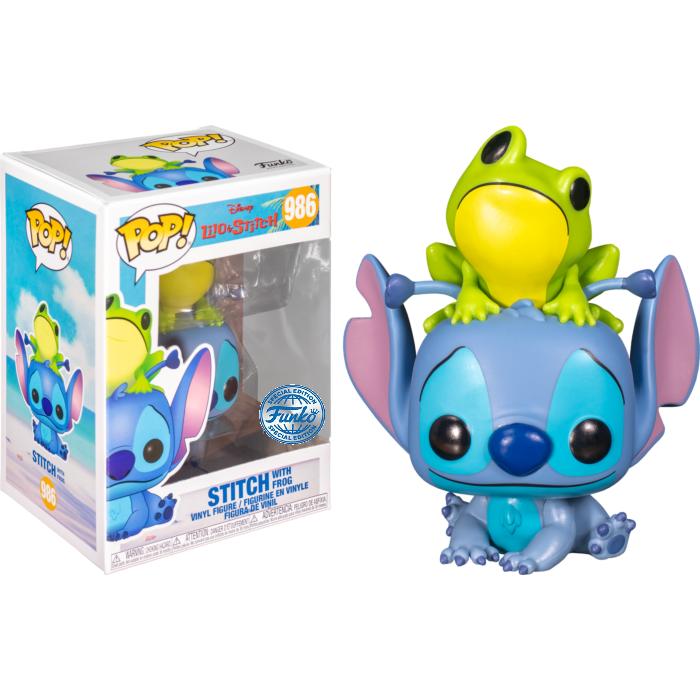 Thumbnail - Funko POP! Disney Lilo et Stitch - Stitch with Frog Exclusive