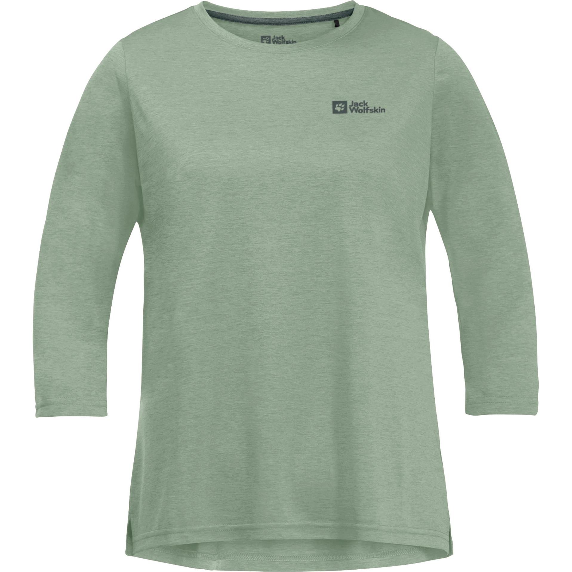 Jack Wolfskin, Damen, Sportshirt, Crosstrail 3/4 T W (M), Grün, M