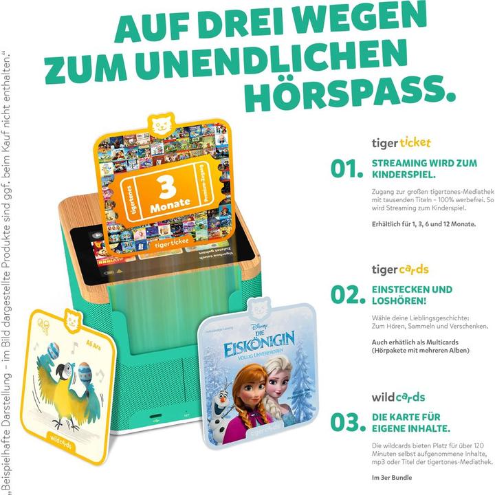 Produktbild Tigermedia Tigercard- Die 30 besten Schlaflieder (Deutsch)