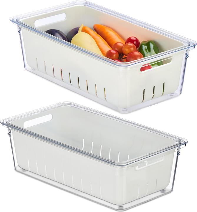 Immagine prodotto Relaxdays 2x contenitori-per-frigo