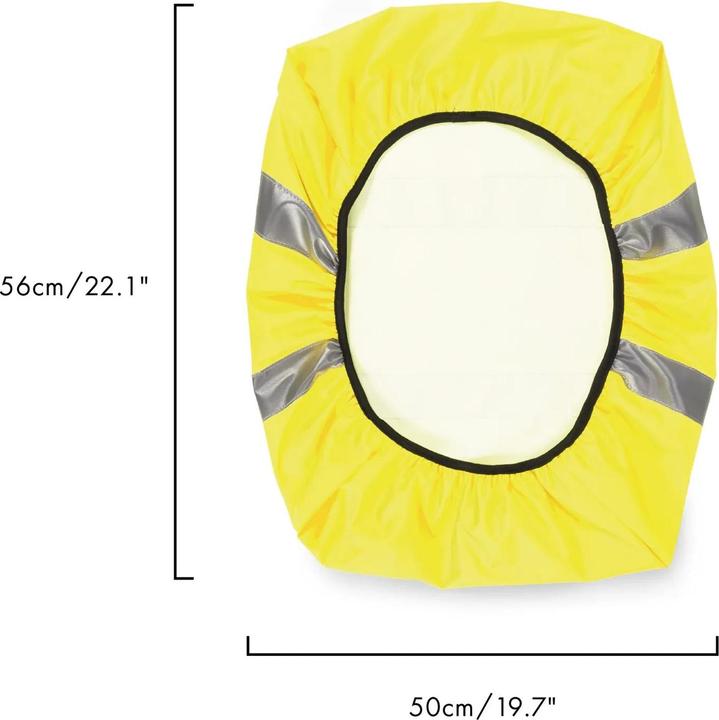 Produktbild Dicota Regenhülle Hi-Vis 25 liter gelb (25 l)