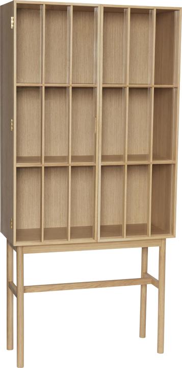 Hübsch Shoji Cabinet Tall Natural (80 x 35 x 170 cm)
