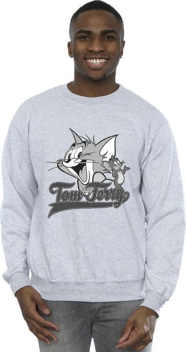 Image du produit Tom & Jerry - Sweat GREYSCALE SQUARE - Homme (XXL)