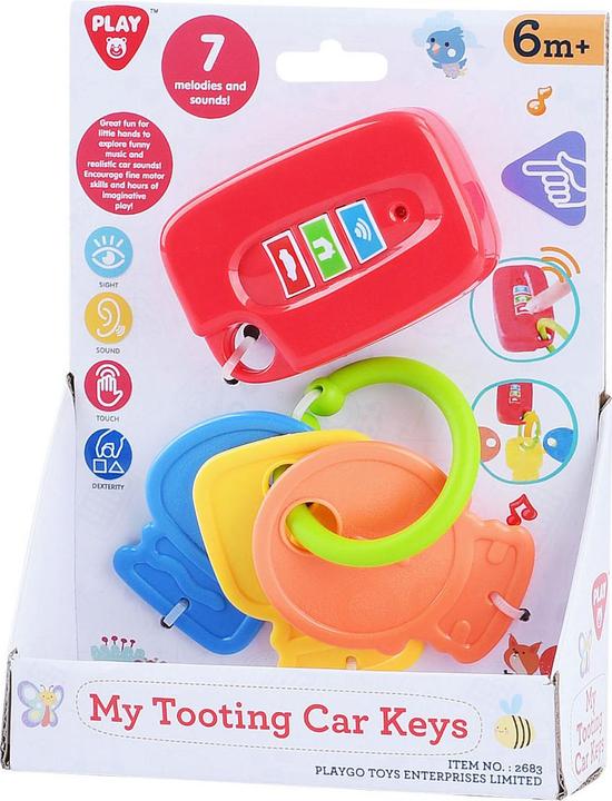 Actual product image Play My Honking Car Keys, 5 parts.