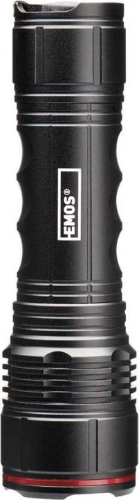 Immagine prodotto Emos Torcia LED in metallo, 330 lm, 3× AAA, FOKUS (12.80 cm, 330 lm)