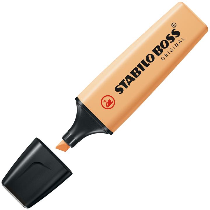 Produktbild STABILO BOSS ORIGINAL Pastel Textmarker (Sortiert, 5 mm, 4 x)