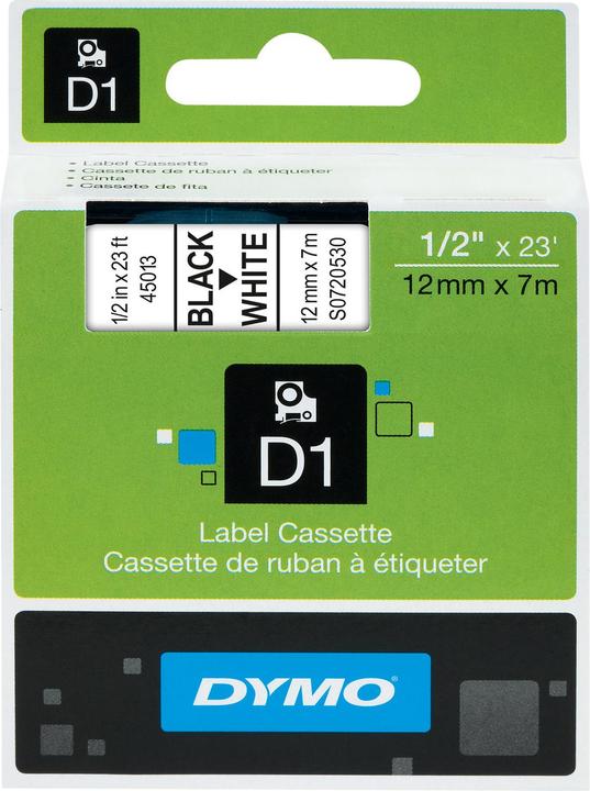 Produktbild Dymo S0720530 (1.20 cm, Schwarz, Weiss)