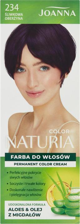 Produktbild Joanna Naturia Color Haarfärbemittel Nr. 234 - Pflaume aubergine 150g (Pflaume aubergine)