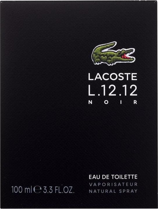 Image du produit Lacoste Eau De L.12.12 Noir (Eau de toilette, 100 ml)
