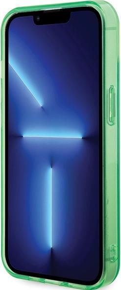 Immagine prodotto Lacoste LCHMP15SULON Custodia rigida iPhone 15 6.1" zielony/verde trasparente MagSafe (Apple iPhone 13, Apple iPhone 15)