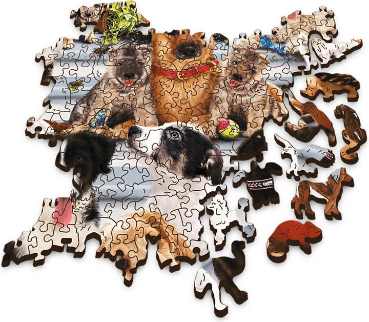 Produktbild Trefl Holz Puzzle 1000 - Hunde (1000 Teile)
