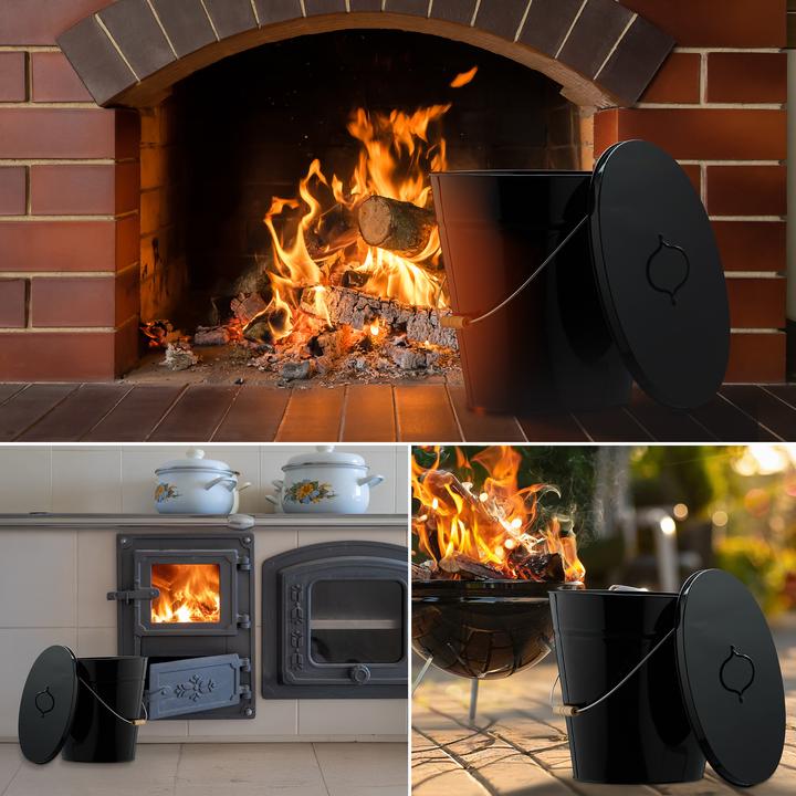 Actual product image Relaxdays Ash bucket