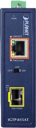 Produktbild Planet IGTP-815AT Netzwerk Medienkonverter