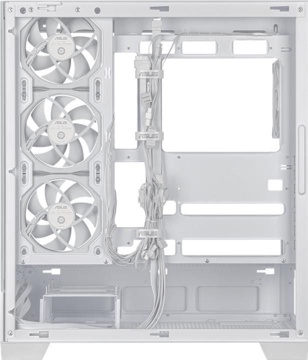 Produktbild ASUS A31 Plus Tg Argb White (ATX, mATX, Mini-ITX)