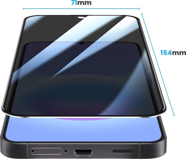 Produktbild Avizar Sichtschutz Panzerglas Galaxy A57 9H (1 Stk., Samsung Galaxy A57)