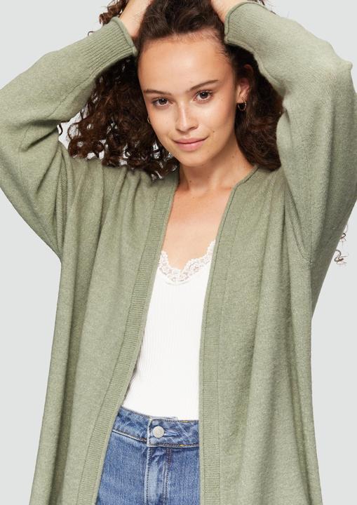 Produktbild S.Oliver Strickjacke Weiche Strickjacke mit Rollkante (44)