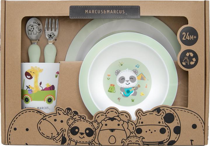 Actual product image Marcus&Marcus Eco-friendly children's crockery set