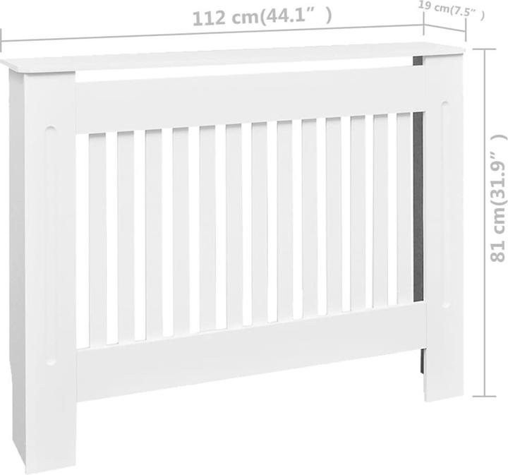 Image du produit vidaXL Heizkörperverkleidung