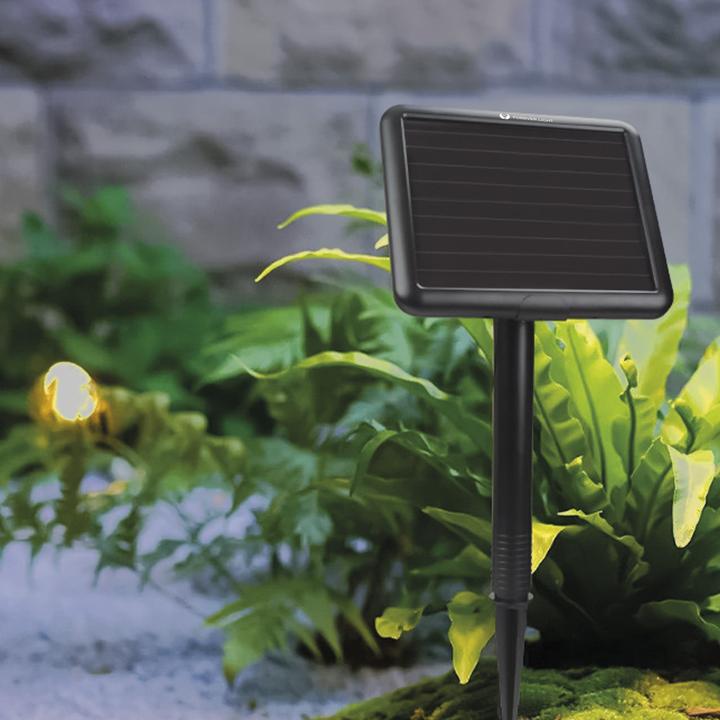 Actual product image Forever Light Solar Garland SUNARI FLS-60 7,5m 10 LED bulbs IP44 (IP44)