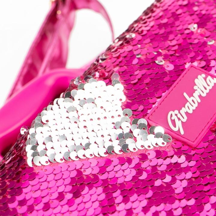 Actual product image Nice Case Make Up Girabrilla pink-silver
